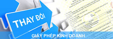 Thay đổi giấy phép kinh doanh